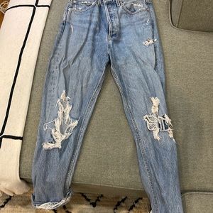 Great condition agolde jeans 25